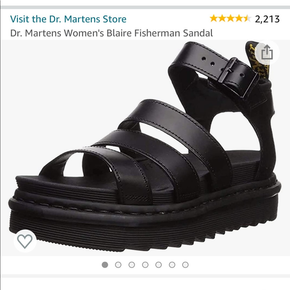 Dr martens fisherman sandals. Size 8